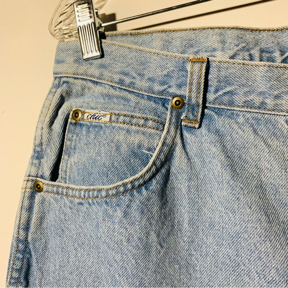 Chic high rise Vintage jeans tag 20 ( 34 X 30 ) - Picture 7 of 11